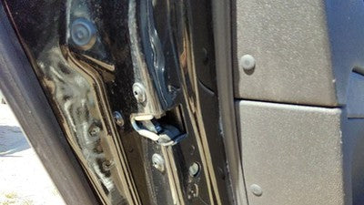 2008-2012 Chevy Malibu Driver Left Rear Door Latch With Rods/cables Oem Back