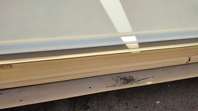 1993 Ford Explorer Driver Left Front Moulding From Door Oem Trim Strip White