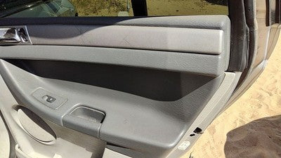 07-08 Pacifica Passenger Right Rear Door Trim Panel With Switches Back Gray Da