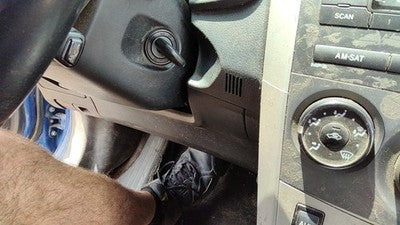09 10 Toyota Corolla Lower Dash Under Column Knee Bolster Trim Panel Charcoal 17