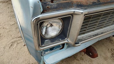 73-78 Chevy C10 Passenger Right Headlight Trim Surround Panel Oem Door 376628