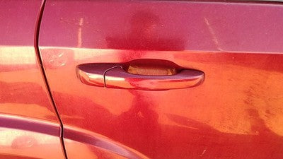 09 10 Journey Passenger Right Rear Outside Door Handle Back Inferno Red Prh