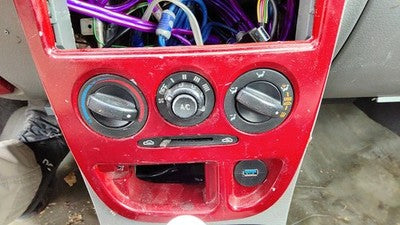 2000-2002 Kia Rio Temperature Control Module In Dash Heater Ac Head Unit Oem