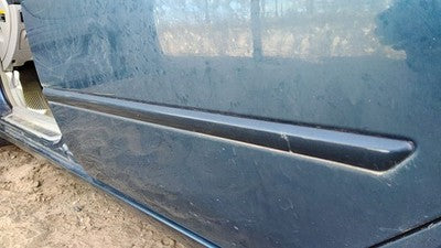 06-08 Hyundai Sonata Driver Left Rear Moulding From Door Back Trim Strip Blue