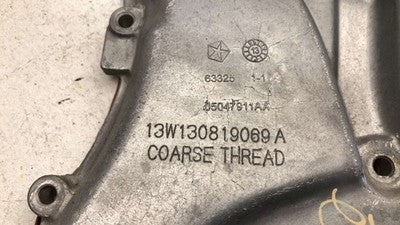 2014-2016 Dodge Dart Timing Cover 2.4L Oem 05047911Aa Aluminum 5048201Aa