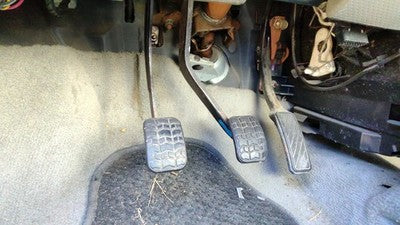 1997 Ford Aspire Complete Clutch And Brake Pedal Assembly Oem