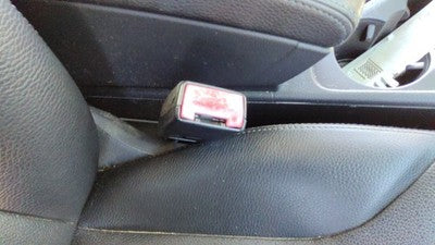 2006-2010 Vw Passat Passenger Right Front Seat Belt Buckle Receiver Oem Qq Black