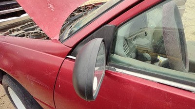 1997-2002 Ford Escort Driver Left Manual Side Mirror Door Mounted Oem