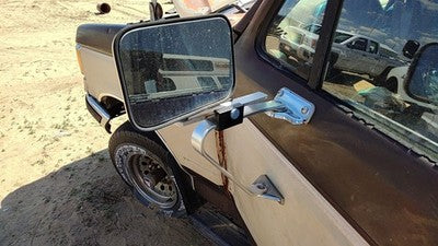 1980-1996 Ford F150 Driver Left Side Mirror Door Mounted Oem E5tz17696b