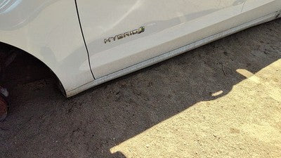 13-20 Fusion Driver Left Lower Rocker Panel Moulding Side Skirt Oem White Yz