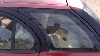 1996-1999 Saturn Sw2 Driver Left Rear Quarter Glass Back Side Window Oem