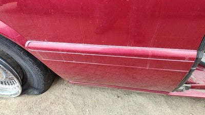 2001 Eldorado Passenger Right Rear Moulding On Quarter Panel Crimson Red 86U