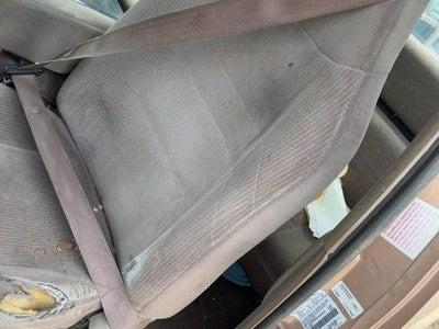 94-97 Ford F250 Driver Left Front Seat Belt Retractor Oem Shoulder Brown Rk
