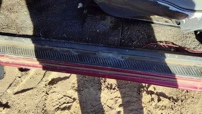1996 Nissan Hardbody Driver Left Lower Sill Step Moulding Trim Panel Oem Gray