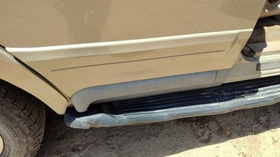 98 99 Navigator Passenger Right Rear Moulding From Door Back Trim Strip Gold Bi