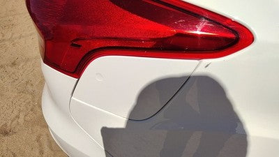 2012-2018 Ford Focus Fuel Tank Door With Hinge Gas Lid Oem Filler White Yz