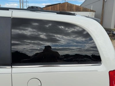 08-16 Town & Country Driver Left Rear Quarter Glass Back Side Window Oem