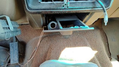 1987-1991 Ford F150 Ash Tray Assembly Oem Slide Out Dash Tan E7tz1504320b