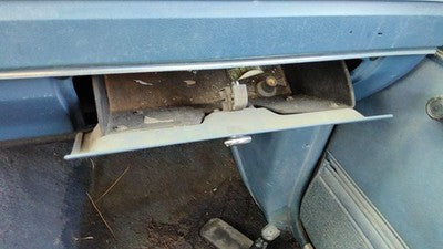 1987 Ford Ranger Glove Box Assembly Complete Door With Latch Oem Blue