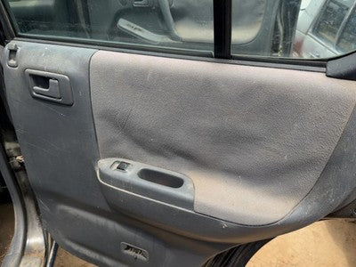 1998 Isuzu Rodeo Passenger Right Rear Door Trim Panel With Switches Back