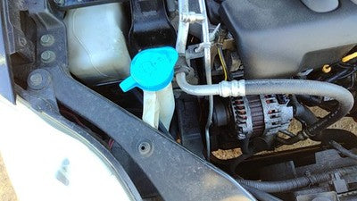 07-12 Nissan Sentra Windshield Washer Fluid Reservoir With Pump Oem Wiper Tank
