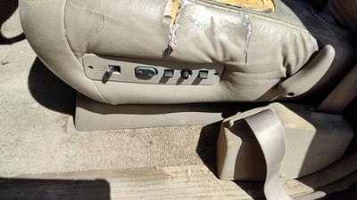 1999 Gmc Yukon Driver Left Side Power Seat Switch With Trim Panel Oem Tan 522