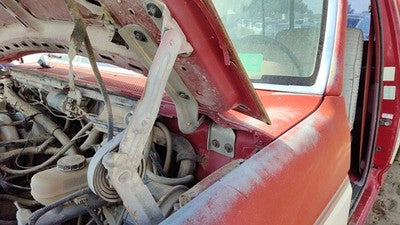 1980-1996 Ford F150 Left And Right Hood Hinge Pair With Springs Oem Set
