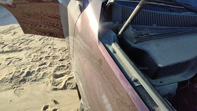 2011-2015 Kia Sorento Passenger Right Front Fender Oem Ir Dark Cherry 663211U021