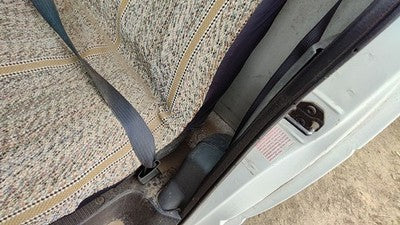1996 Ford Van E250 Driver Left Front Seat Belt Retractor Oem Shoulder Gray