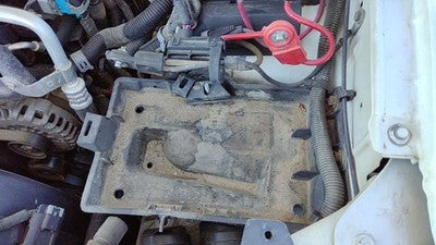 2002-2009 Gmc Envoy Complete Battery Box Mount Tray With Hold Down Oem 4.2L