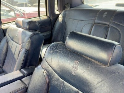 1994 Lincoln Town Car Pair Of Front Headrests Oem Left Right Set Seat Blue Dp