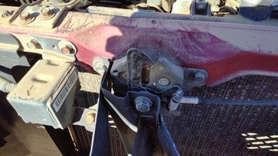 1997 Ford Aspire Hood Latch Assembly With Bracket Oem F7bz16138aa