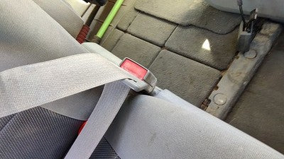 08-20 Grand Caravan Passenger Right Front Seat Belt Buckle Receiver Gray Ds