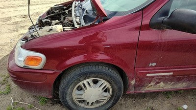 1997-2004 Chevy Venture Driver Left Front Fender Oem Red 72U 12529745