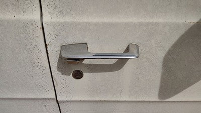 1974 Dodge Van B200 Passenger Right Front Outside Door Handle Oem White