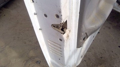 1996 Ford F450 Driver Left Front Door Latch With Rods/Cables Oem