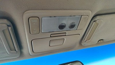 1998 Toyota Camry Center Overhead Console Oem Dome Light Map Lamp Cubby Tan