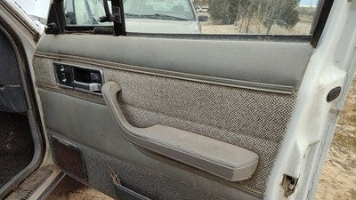 1992 Jeep Cherokee Passenger Right Front Door Trim Panel With Switches Gray