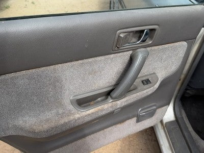 1990 Subaru Legacy Driver Left Rear Door Trim Panel With Switches Back Gray