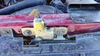 1987 1988 1989 1990 1991 Ford F150 Hood Latch Assembly With Bracket Oem