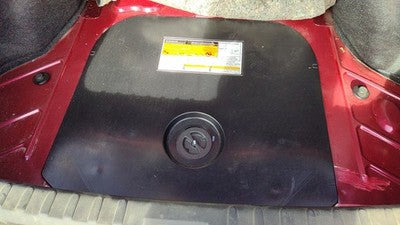 2006-2011 Buick Lucerne Spare Tire Cover Plastic Shield With Plastic Nut Oem
