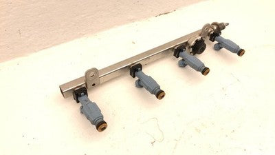 2010-2013 Kia Forte Complete Fuel Rail With Injectors Set Loaded Oem 2.4L