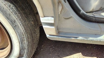 1985 Mercury Grand Marquis Passenger Right Rear Moulding On Quarter Panel Oem