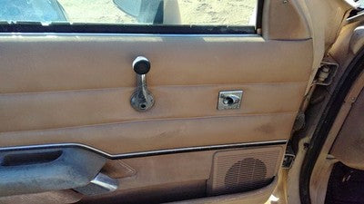 1984 Ford Tempo Driver Left Front Door Trim Panel Manual Windows Tan
