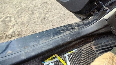 2011 Ford Fusion Driver Left Lower Kick Trim Panel Oem Charcoal Dw