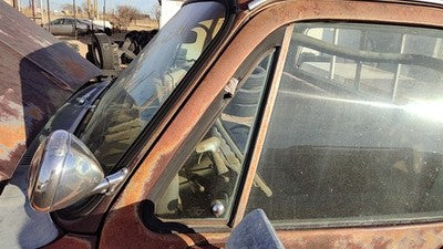 73-91 Gmc Sierra C3500 Driver Left Front Vent Window Small Door Glass With Frame