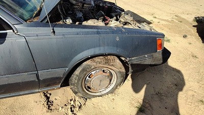 1983-1986 Toyota Camry Passenger Right Front Fender Oem Gray 5380232031