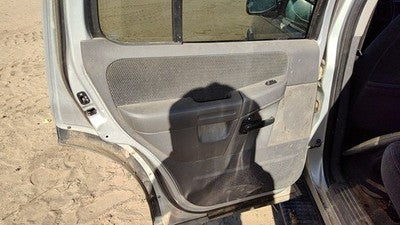 02 Ford Explorer Driver Left Rear Inside Door Trim Panel With Switches Back Gray