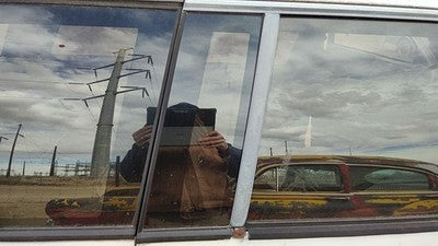 91-94 S10 Blazer Passenger Right Rear Vent Window Back Door Glass With Frame