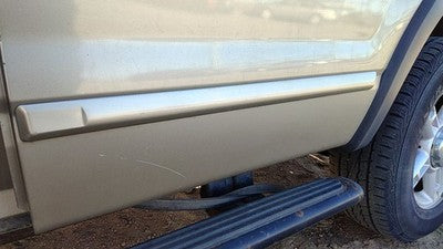 02-10 Explorer Driver Left Rear Moulding From Door Back Trim B2 Harvest Gold